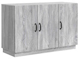 Sideboard Grey Sonoma 89 x 34.5 x 77 cm Engineered Wood 895341