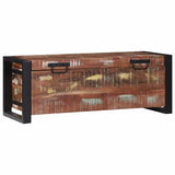 Storage Chests Multicolour 80 x 30 x 30 cm Solid Reclaim wood 4015974