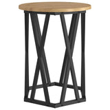 Coffee Table 2 pcs Artisan Oak Engineered Wood and Steel 868266