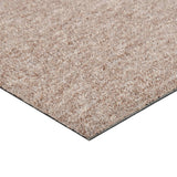 Carpet Floor Tiles 20 pcs 5 m 50x50 cm Beige 147318
