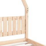 Kids Bed Frame 80x160 cm Solid Wood Pine 834504