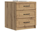 Bedside Cabinet Artisan Oak 43 x 41 x 63.5 cm Engineered Wood 895714