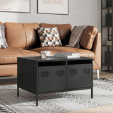 TV Cabinet Black 68x50x43.5 cm Cold-rolled Steel 851238