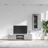 TV Cabinet Set FLORIN 3 pcs Grey Sonoma Engineered Wood 3397930