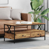 Coffee Table Old wood 100 x 51 x 45 cm Engineered wood 874094