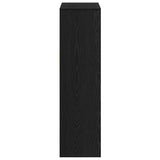 Book Cabinet Black 66x31x112 cm Engineered Wood 860302