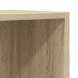 805492 Wall-mounted TV Cabinet Sonoma Oak 37x37x142,5 cm Engineered Wood