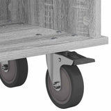 TV Stand Grey Sonoma 100 x 35 x 35 cm Engineered Wood 891037