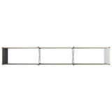Raised Garden Bed Natural 240 x 40 x 55 cm cold-rolled steel 8006252