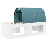 Bed with Tunnel 4 pcs Artisian Oak and Light Blue 3423654