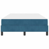 Box Spring Bed with Mattress Dark Blue 120 x 210 cm Fabric 3398741