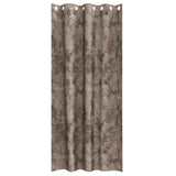 Velvet Curtains 2 pcs Cappuccino 225 x 140 cm Velvet 4107670