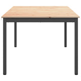 Dining Table Natural 200 x 100 x 75 cm Solid Pine Wood 3416325