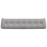 Back Pillow Cloud Grey 200 x 24 x 50 cm Fabric 42014599
