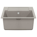 Sink Grey 780 x 500 mm 80% Quartz and 20% Resin 42028401
