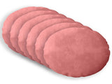Cushion with Pillow HEERLEN 6 pcs Pink Velvet 929346
