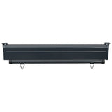 ZNTS Balcony Side Awning 105x250 cm Grey 48416