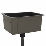 Handmade Kitchen Sink Black Stainless Steel 51507