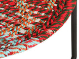 Circle Chair Multicolours Chindi Fabric 286609