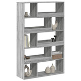 Room Divider Grey Sonoma 100x33x156.5 cm Engineered Wood 3309497