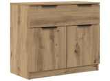 Sideboard 3 pcs Artisan Oak 120 x 30 x 70 cm Engineered Wood 3415938