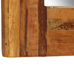 Wall Mirror Solid Reclaimed Wood 60x60 cm 246417