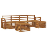 Outdoor Sofa Set 6 pcs Natural 3374689