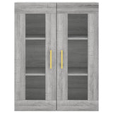Highboard Grey Sonoma 69.5x34x180 cm Engineered Wood 3198463