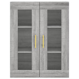 Highboard Grey Sonoma 69.5x34x180 cm Engineered Wood 3198399
