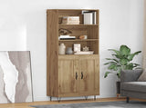 Highboard 2 pcs Artisan Oak Engineered Wood 3416048