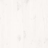 Bed Frame without Mattress White 90x200 cm Solid Wood Pine 3309009