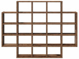 Wall Shelf Old Wood 100 x 13 x 100 cm Engineered Wood 8012250