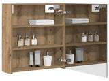 Bathroom Mirror Cabinet Artisian Oak 50 x 14.5 x 70 cm 889046