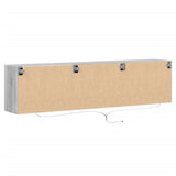 TV Wall Cabinet with LED Grey Sonoma 180x31x45 cm 3307938