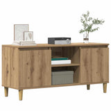 TV Cabinet Artisan Oak 102x35x50 cm Engineered Wood 856429