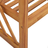 Patio Bench Durable Garden Bench Rectangular Traditional 310269