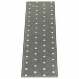 Perforated Plates 20 pcs 2 mm 300x80 mm Galvanised Steel 155542