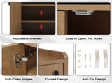 Modern Shoe Bench/ Storage Cabinet, Adjustable Storage Space for Boots or Heels, Asymmetrical Metal N896P457063N