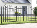 Garden Fence Woerden Grey 240 x 165 cm Powder-coated steel 42003960
