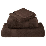 Premium Sauna Towels "SOLUND" 10 pcs Brown 80x200 cm 600 gsm 137244