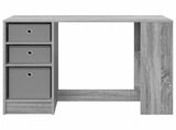 Desk with Drawer Grey Sonoma 100 x 40 x 75 cm Engineered Wood 8000457