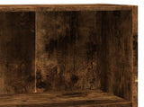 Bookcase Smoked Oak 80x30x77 cm Engineered Wood 857926