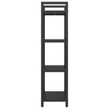 Bookshelf Black Oak 56 x 34 x 133.5 cm Engineered Wood 883868
