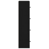 Bookcase Black Oak 40x24x102 cm Engineered Wood 860374