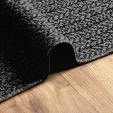 Rug ZIZUR Anthracite 80x150 cm Jute Look Indoor and Outdoor 4010329