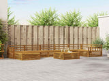 Outdoor Sofa Set 8 pcs Natural 3373849