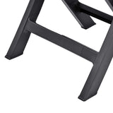 Folding Garden Chairs 2 pcs Plastic Anthracite 48787