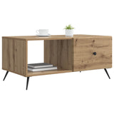 Coffee Table Artisan Oak 90 x 50 x 40 cm Engineered Wood 895654