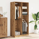 Wardrobe Artisian Oak 100x50x200 cm Engineered Wood 3307773