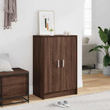 Shoe Cabinet Brown Oak 60x35x92 cm Engineered Wood 816013